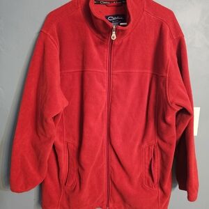 Columbia Men's Red Fleece Jacket